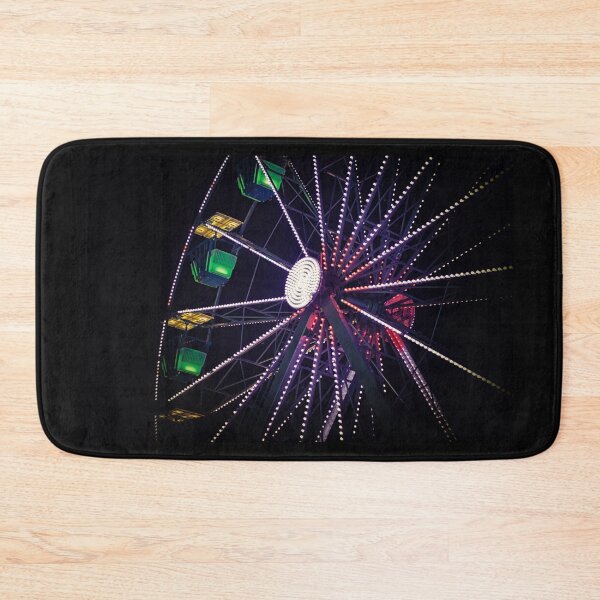 Item preview, Lighted Colorful Ferris Wheel at Night designed and sold by Stephen Orsillo.