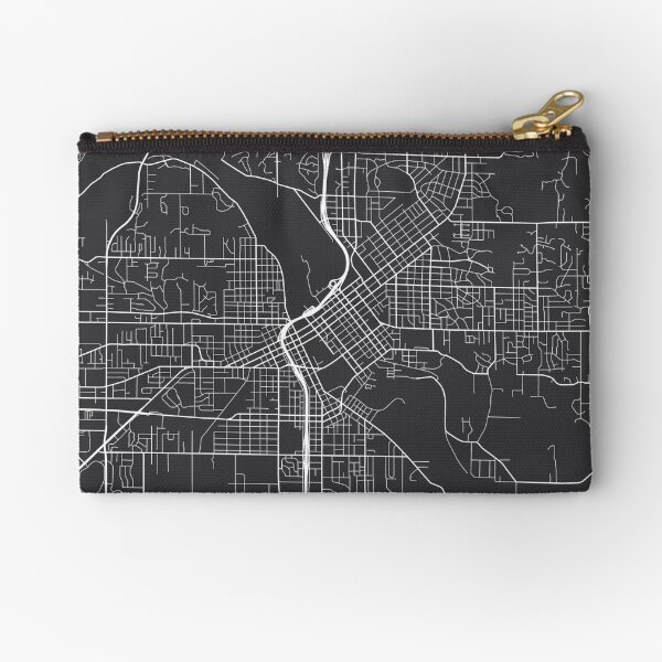 Item preview, Cedar Rapids Map, USA - Gray designed and sold by MainStreetMaps.