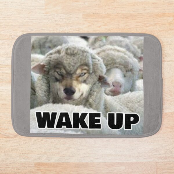 Item preview, Wake up SHEEPLE!!! designed and sold by JoyousNoise.
