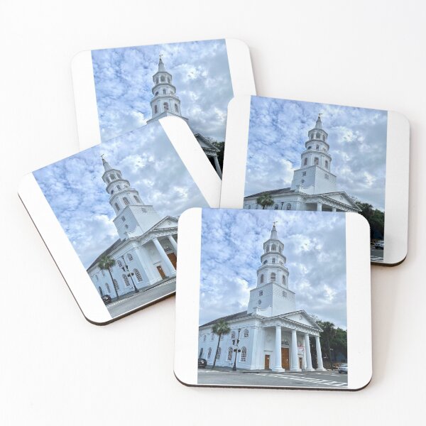 Item preview, St. Michael's Church on Broad St, Charleston SC designed and sold by arishatz.