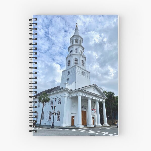 Item preview, St. Michael's Church on Broad St, Charleston SC designed and sold by arishatz.