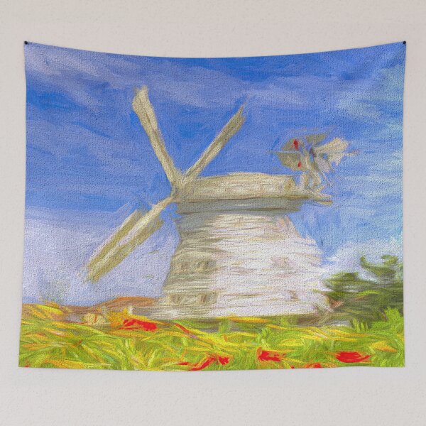 Item preview, Windmill Of Dreams Art designed and sold by Londonimages.