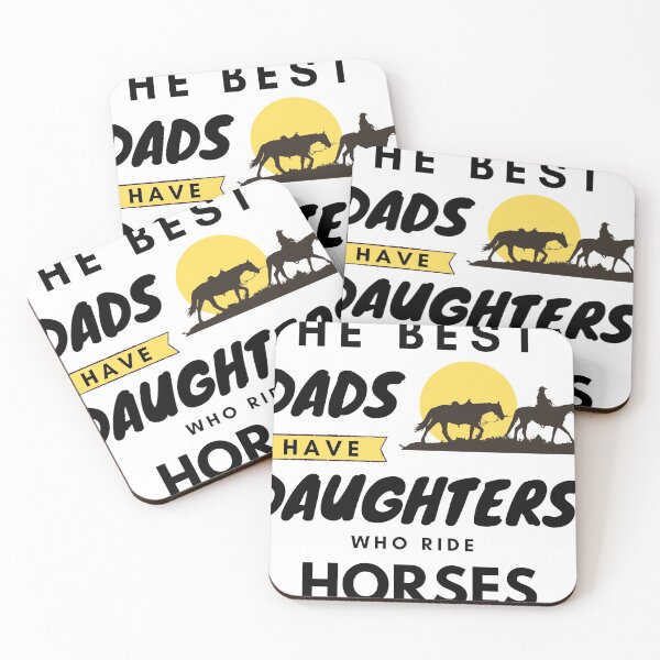 Item preview, The best dads have daughters who are cowgirls black designed and sold by ronymishra.