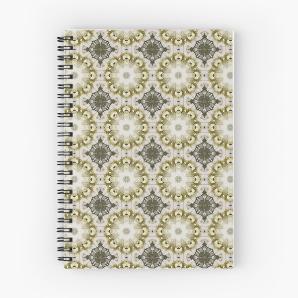 Item preview, Soft Geometric Pattern in Shades of Green and Ivory designed and sold by cozycaroline.
