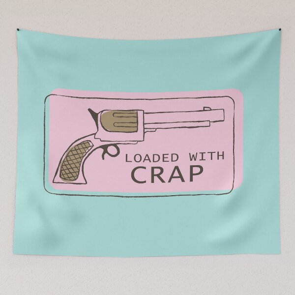 Item preview, Gun Loaded With Crap designed and sold by NamColors.