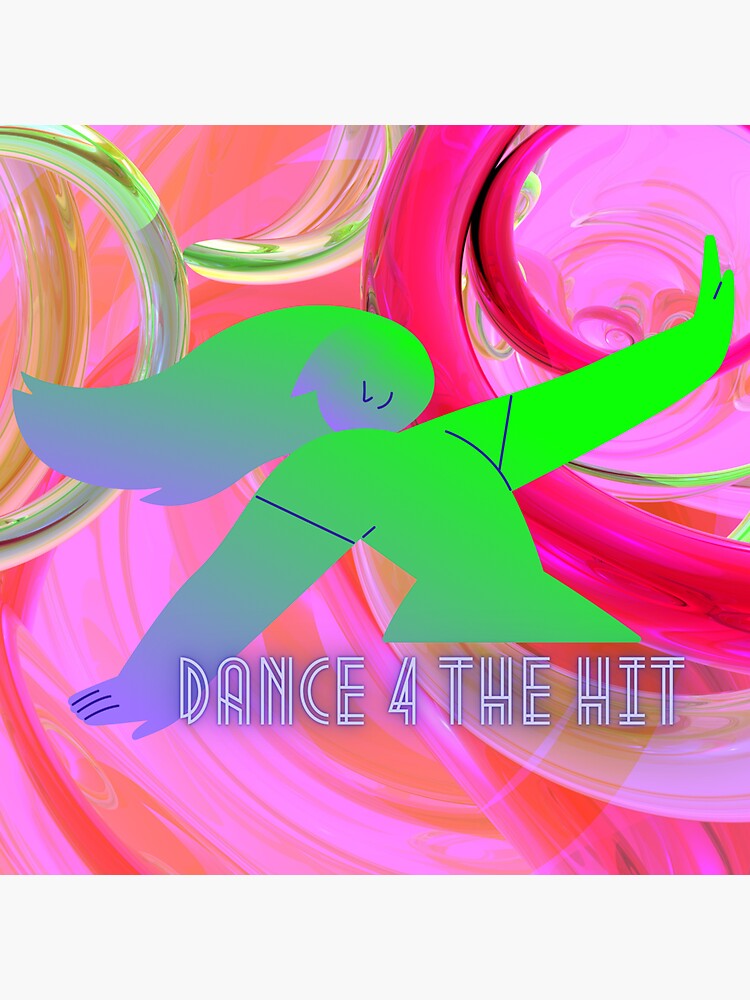 Thumbnail 3 of 3, Sticker, Dance for the hit designed and sold by Semapemodiba.