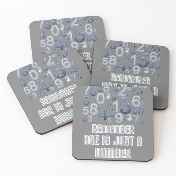 Item preview,  Funny  Remember Age Is Just A Number  Design designed and sold by VandJStore.
