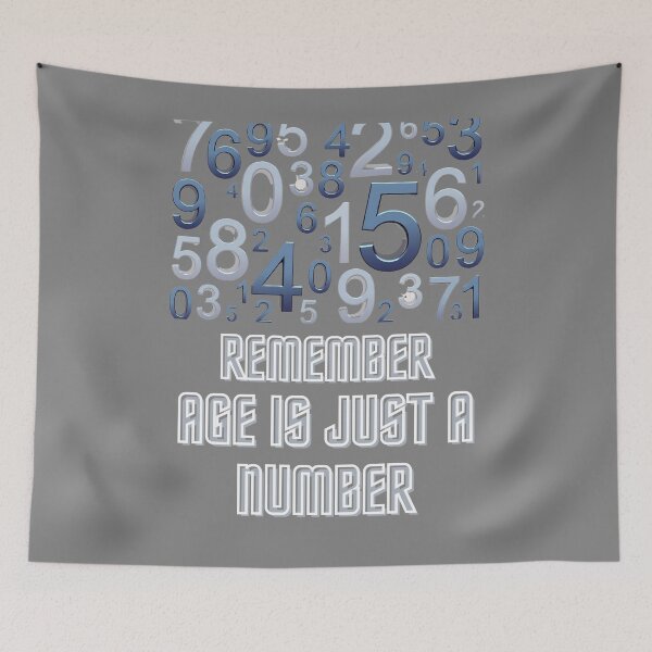 Item preview,  Funny  Remember Age Is Just A Number  Design designed and sold by VandJStore.