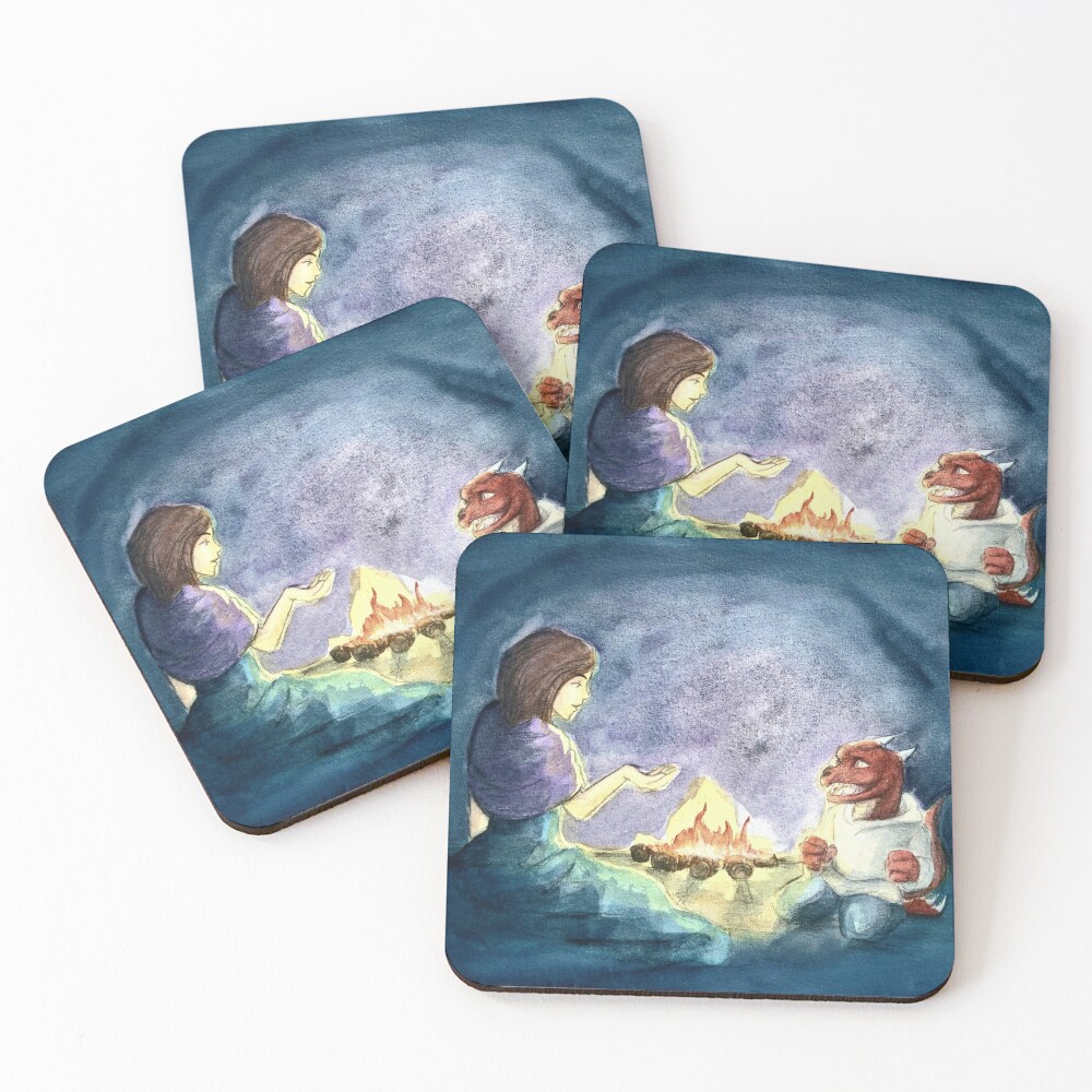 Item preview, Coasters (Set of 4) designed and sold by asthael.