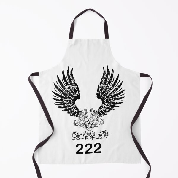 Item preview, 222 angel number black gift designed and sold by alfa-rouk.