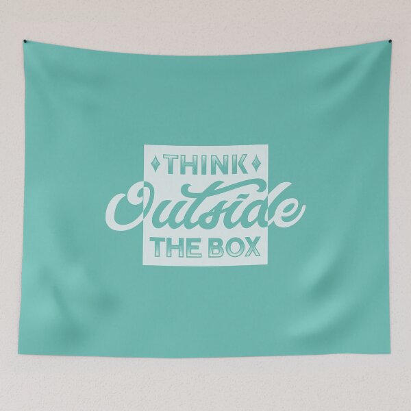 Item preview, Think outside box designed and sold by FocusAndFlow.