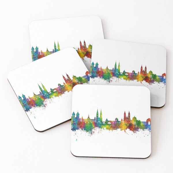 Item preview, Nürnberg Germany Skyline designed and sold by ArtPrints.