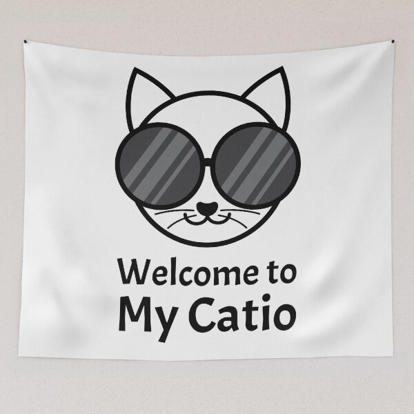Item preview, Welcome to My Catio | White designed and sold by Wintre2.