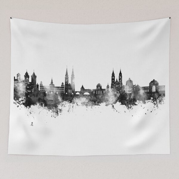 Item preview, Nürnberg Germany Skyline designed and sold by ArtPrints.