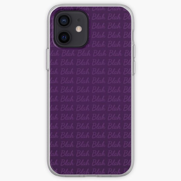 Blah Blah iPhone Soft Case