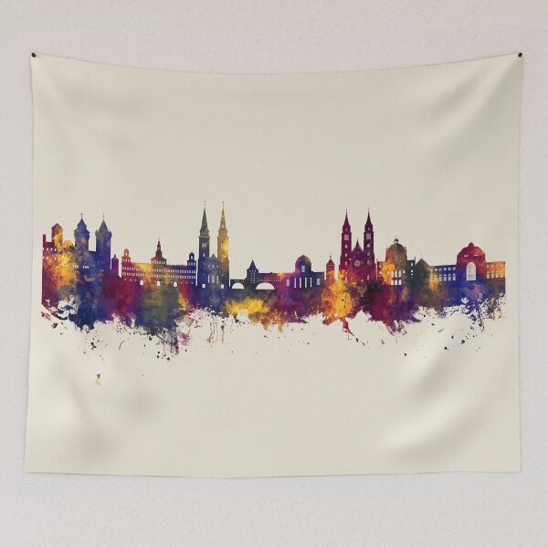 Item preview, Nürnberg Germany Skyline designed and sold by ArtPrints.