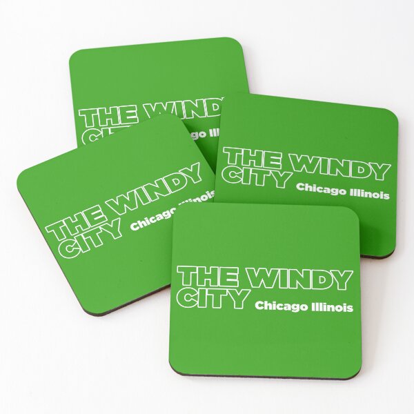 Item preview, CITY NICKNAMES - THE WINDY CITY - CHICAGO ILLINOIS designed and sold by WOOFANG.