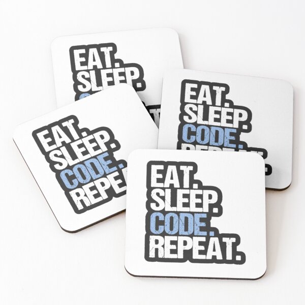 Item preview, Eat Sleep Code Repeat  designed and sold by Anmol08.