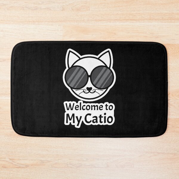 Item preview, Welcome to My Catio | Black designed and sold by Wintre2.