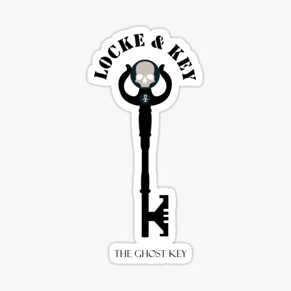"Locke And Key The Ghost Key" Sticker for Sale by uredian Redbubble