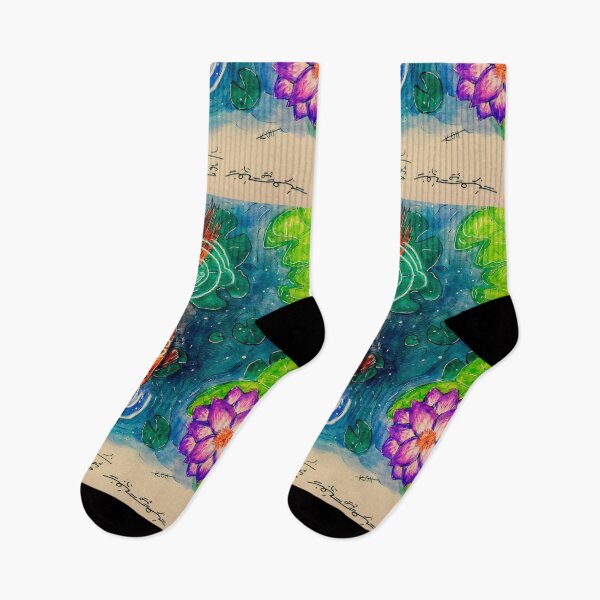 Item preview, Amid the Water Lilies - Tsevhu Visual Poetry designed and sold by koallary.