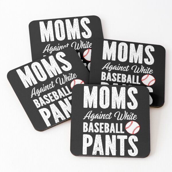 Artikelvorschau, Moms Against White Baseball-Hose entworfen und verkauft von JapanBubble.