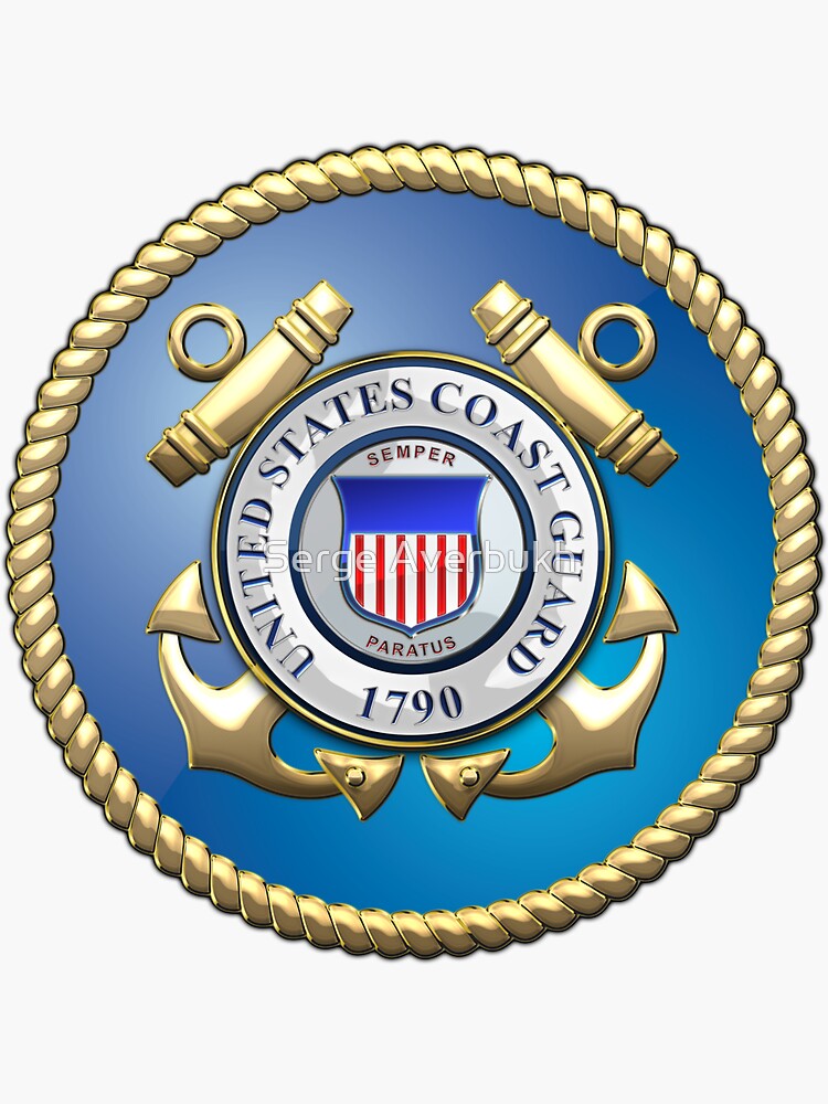 Coast Guard Seal Chrome Emblem | Elektroplate