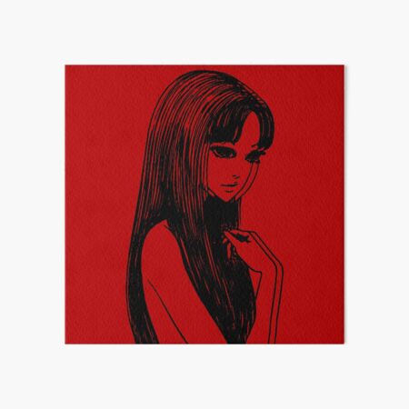 Tomie Junji Ito Art Board Print By Kepidek Redbubble