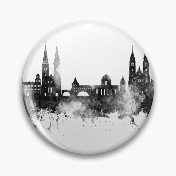 Item preview, Nürnberg Germany Skyline designed and sold by ArtPrints.
