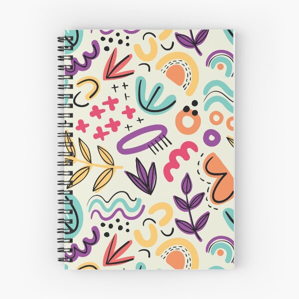 Item preview, Hand drawn abstract shapes pattern designed and sold by sasa-creations.