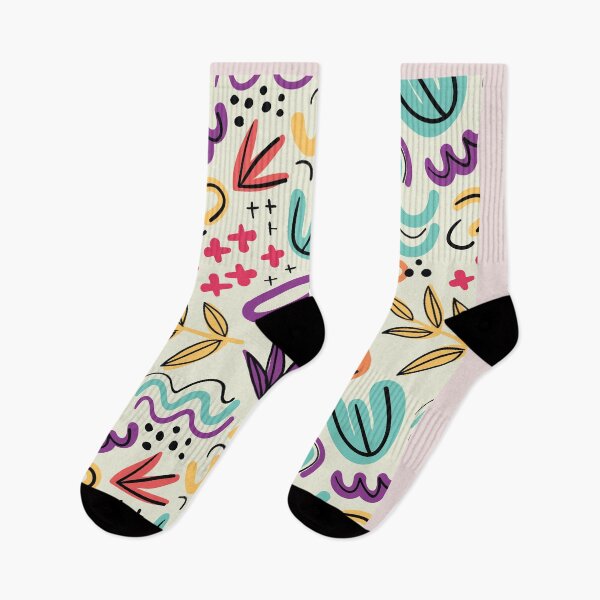 Item preview, Hand drawn abstract shapes pattern designed and sold by sasa-creations.