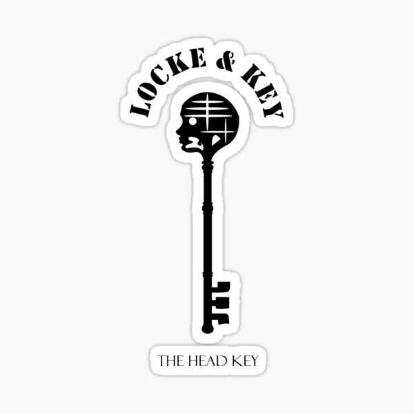Sticker mit Locke and Key - Der Kopfschlüssel von uredian
