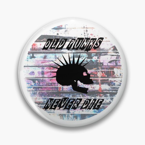 Item preview, old punks never die designed and sold by printhappy4you.