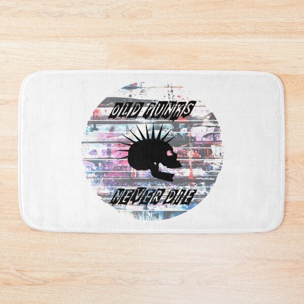 Item preview, old punks never die designed and sold by printhappy4you.