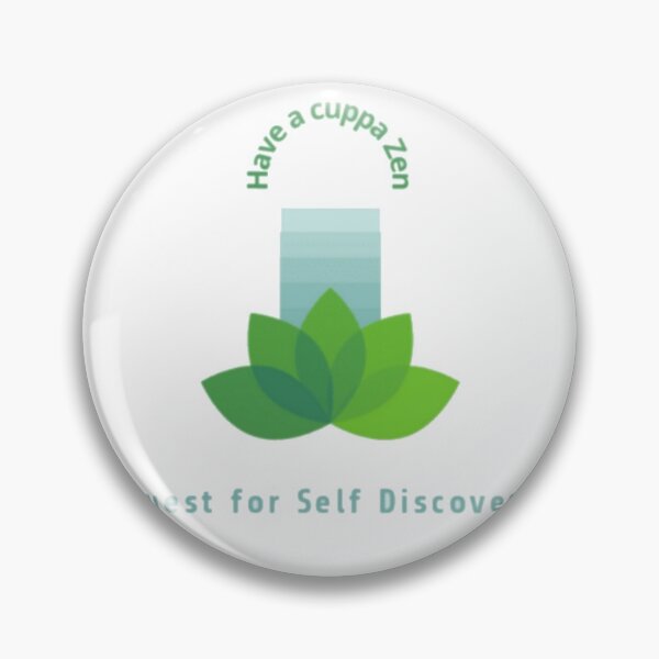 Item preview, The Quest for Self Discovery Logo designed and sold by CuppaZen.