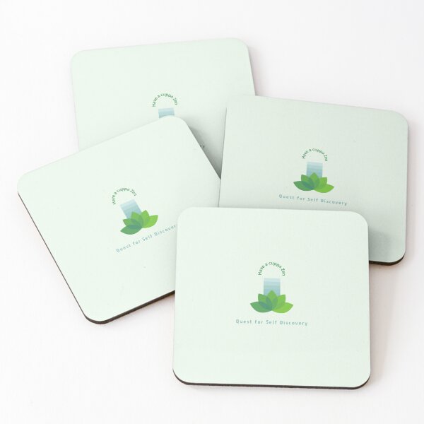 Item preview, The Quest for Self Discovery Logo designed and sold by CuppaZen.