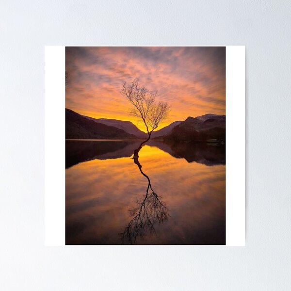 Snowdonia Map Wall Art for Sale