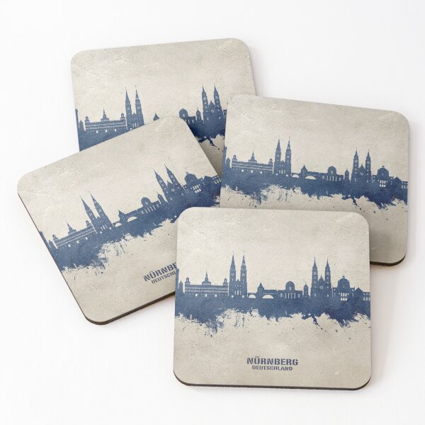 Item preview, Nürnberg Germany Skyline designed and sold by ArtPrints.
