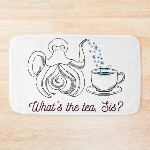 Item preview, Whats the Tea Sis, Trippy Octopus Little Teapot with eyeballs designed and sold by Ciara Shortall.