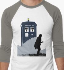 Skaro in Silhouette Men's Baseball ¾ T-Shirt