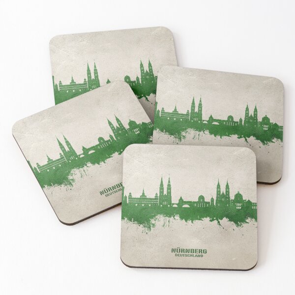 Item preview, Nürnberg Germany Skyline designed and sold by ArtPrints.