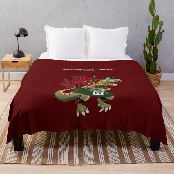 Item preview, Clanosaurus Rex: MacINTOSHsaurus rex MacIntosh McIntosh Family Tartan designed and sold by Lisa Rotenberg.