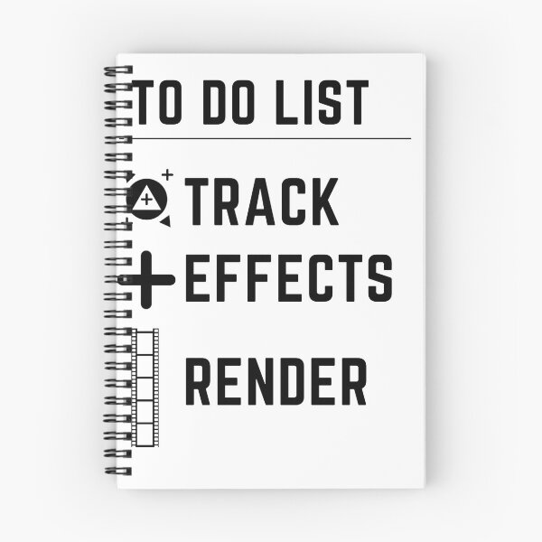 Item preview, To do list for visual effects artists designed and sold by trainedspade.