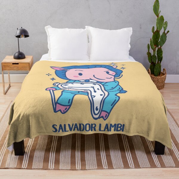 Item preview, Salvador Lambi Funny Animal pun  designed and sold by SPIRIMAL.