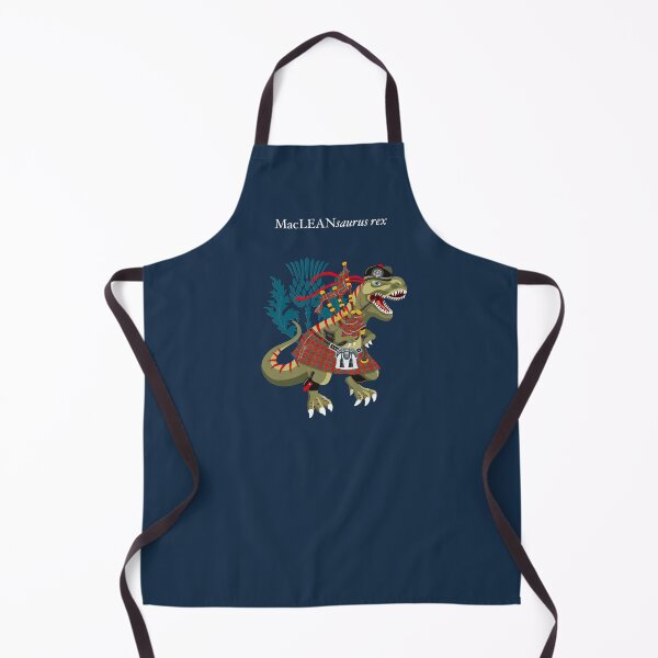 Item preview, Clanosaurus Rex: McLEANsaurus rex McLean, MacLean Family Tartan designed and sold by Lisa Rotenberg.
