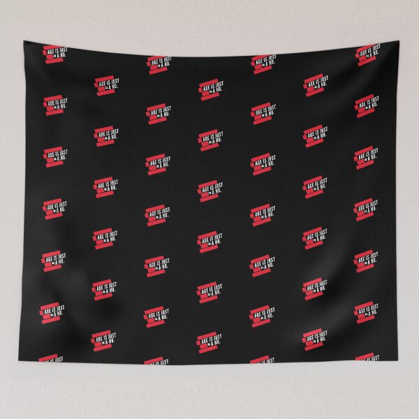 Item preview, Age Is Just A No. designed and sold by WholesumArt.