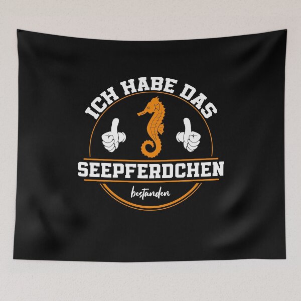 Item preview, Swimming Badge Seahorses Passed Swimming designed and sold by besTmanuFacture.