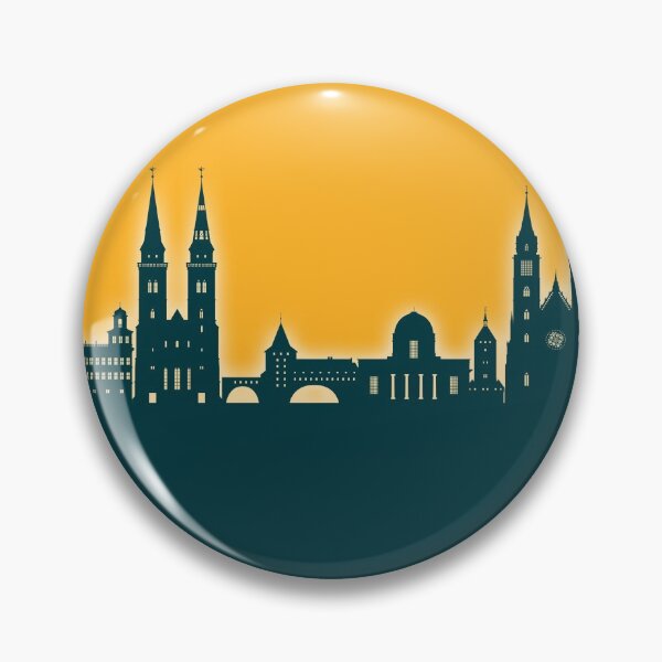 Item preview, Nürnberg Germany Skyline designed and sold by ArtPrints.