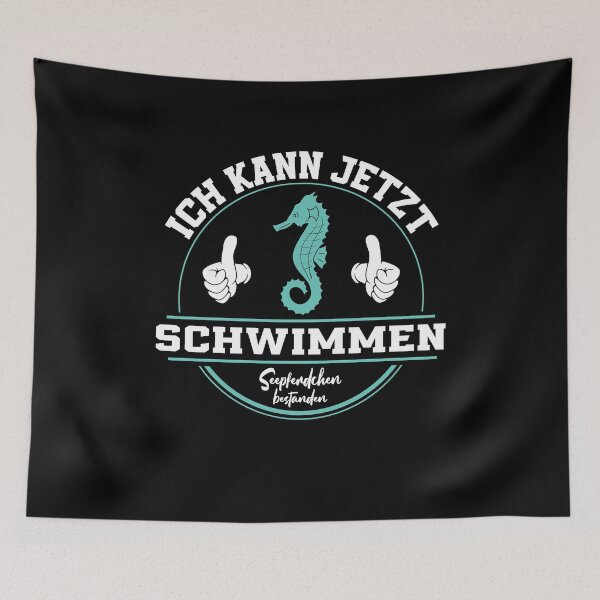 Item preview, Swimming Badge Seahorses Passed Swimming designed and sold by besTmanuFacture.