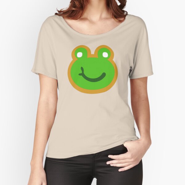 Animal Crossing Frog Tee Relaxed Fit T-Shirt